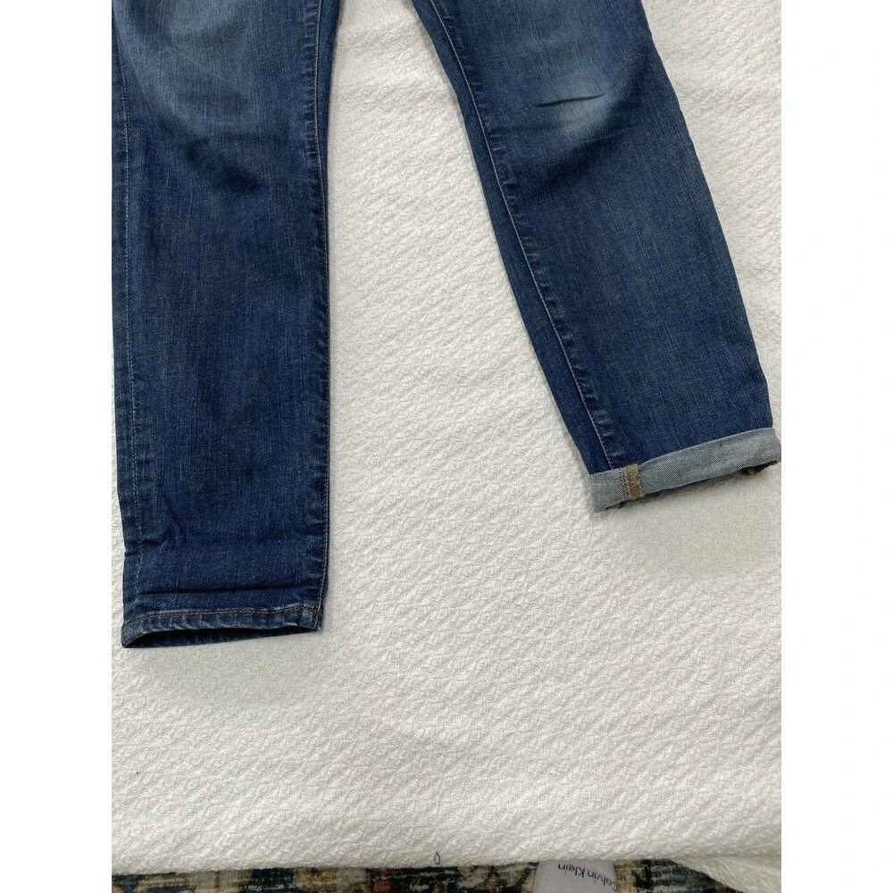J.Crew Curvy Toothpick Jeans Women’s 27 High Rise Skinny Blue Denim H8209